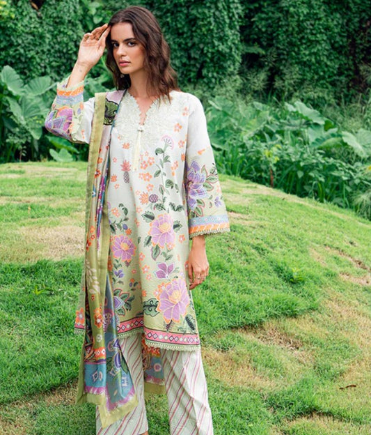 Roheenaz Garden Veil Lawn-D04B