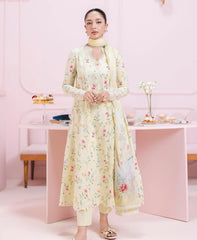 Qalamkar Qprints Lawn-D04B