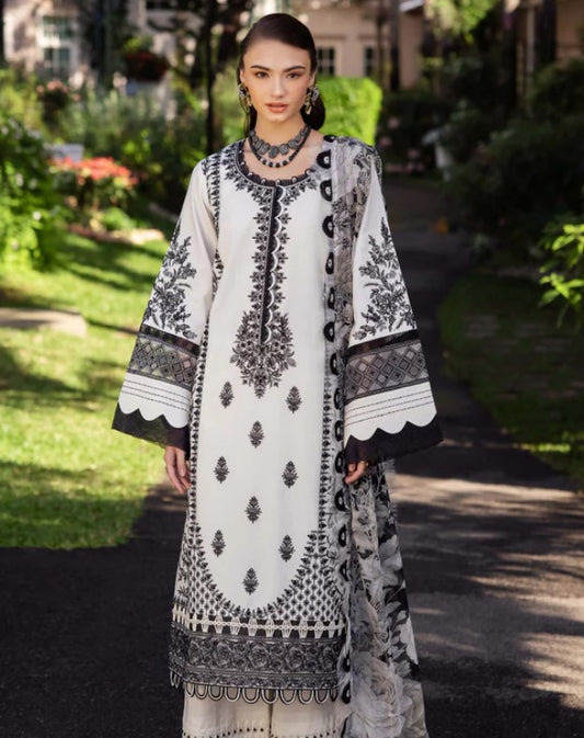 Jade Le Premier Emb Lawn-D04