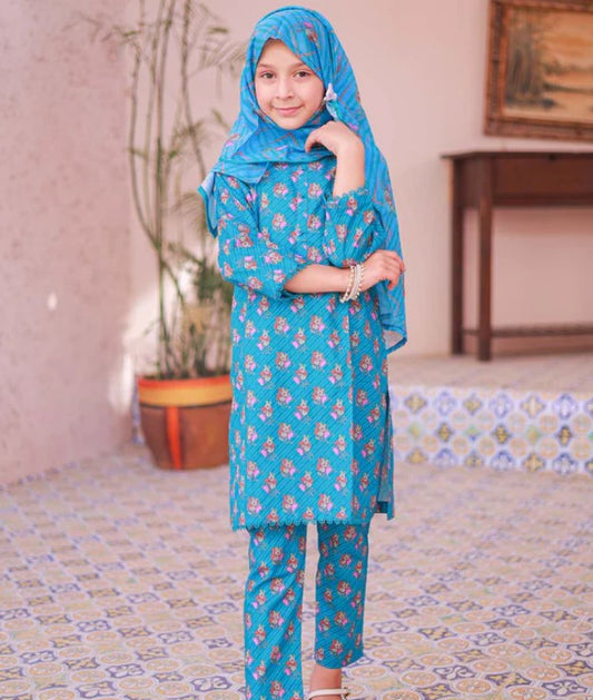 Shifa Stitched Kids Printed Lawn-SH-2515
