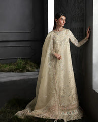 Qalamkar Elirah Formals-MF-04 Ivory Grace