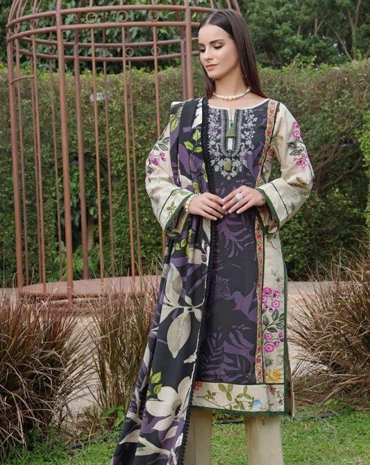 Al Zohaib Colors Linen Edit-D04