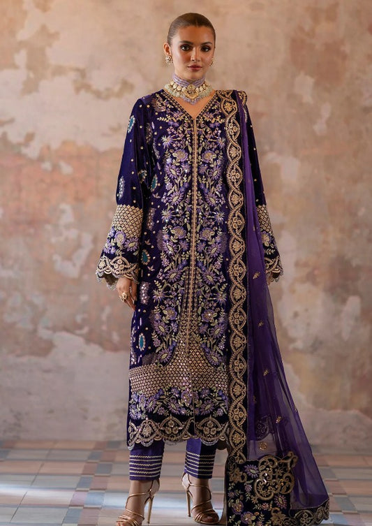 Eman Adeel Saanjh Velvet-Aroosh