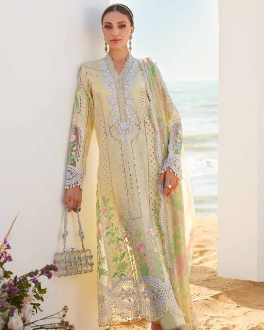 Maria B Unstitched Luxury Lawn-D04