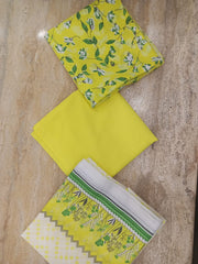 Vichar 03Pcs Washnwear Lawn-D04