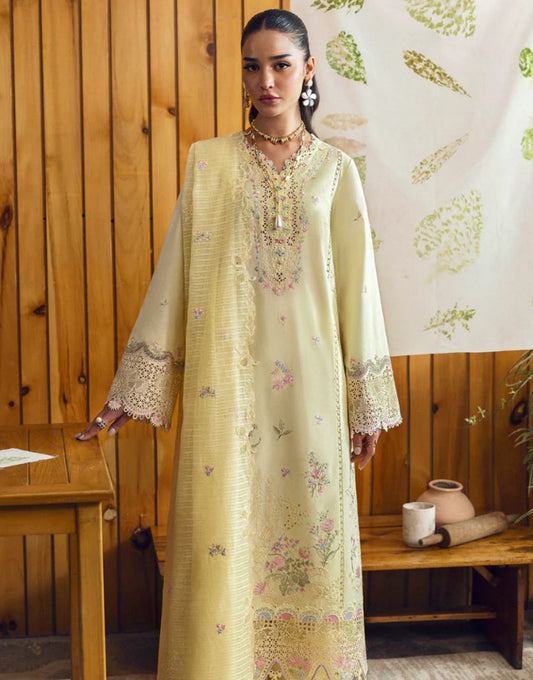 Qalamkar Qlinekari Lawn-DC-04