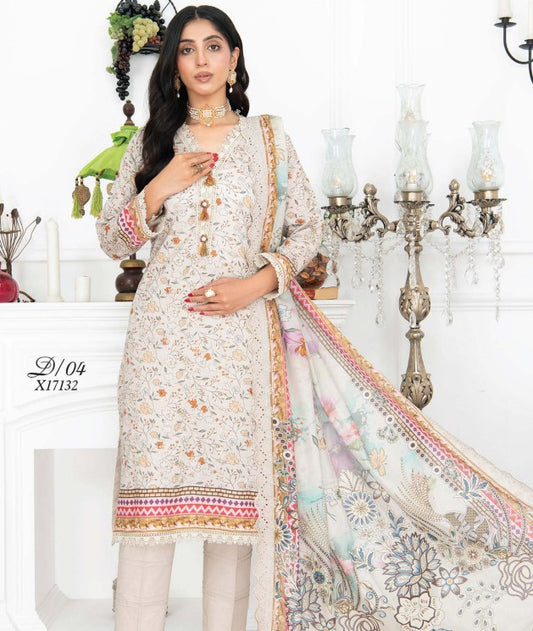 Rang Rani Printed Emb Lawn-D04