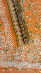 Riwayat Emb Lawn Chiffon Dupatta-D04