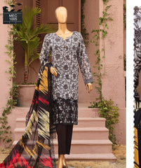 HZ Meenakari Emb Cotton-D04