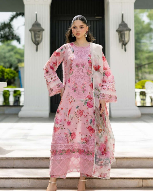 Elaf Signature Emb Lawn -ESG-4B