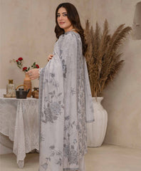 Zara Meer Sweet Florals Lawn-D04