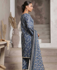 Saphron Stitched Prinkari Lawn-D04
