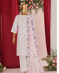 Mi Simply White Emb Lawn-D04