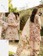 Elaf Print Chikankari Lawn-ELK-04B
