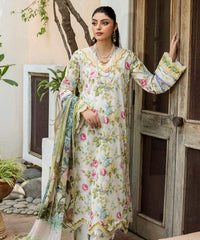 Elaf Prints With Chiffon Dupatta-D05A
