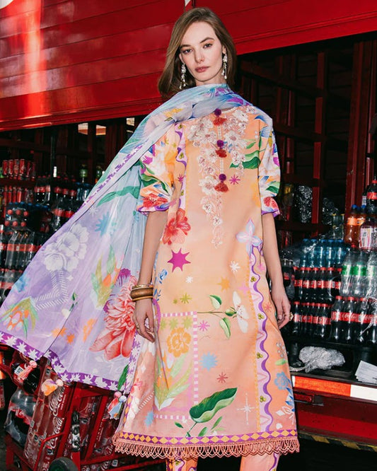 Mushq La Dolce Hemline Prints-D05A