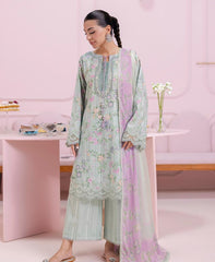 Qalamkar Qprints Lawn-D05B