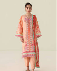 Roheenaz Rosette Lawn-D05B