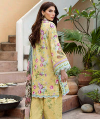 Elaf Prints With Chiffon Dupatta-D05B