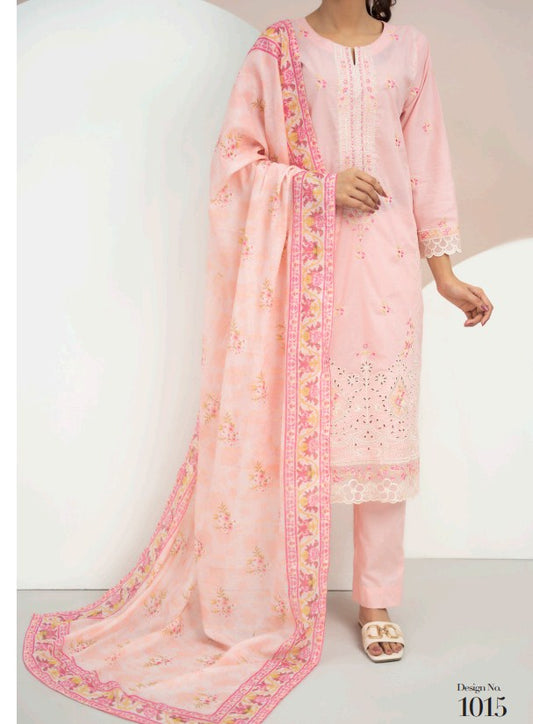 VS Anmol Emb Cambric-D1015