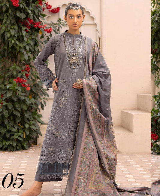 Aalaya Mehrunisa Emb Lawn-D05