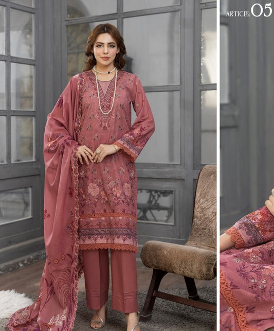 Abisha Izmir Emb Lawn-D05