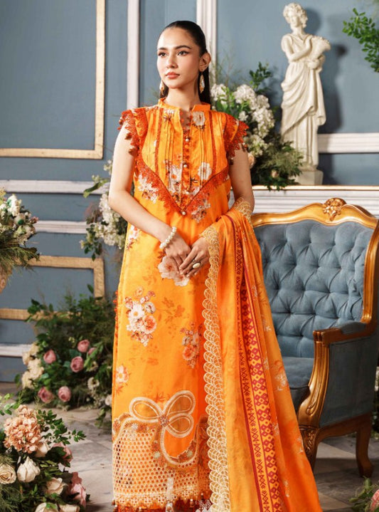 Al Zohaib Cambric Cutwork-D05