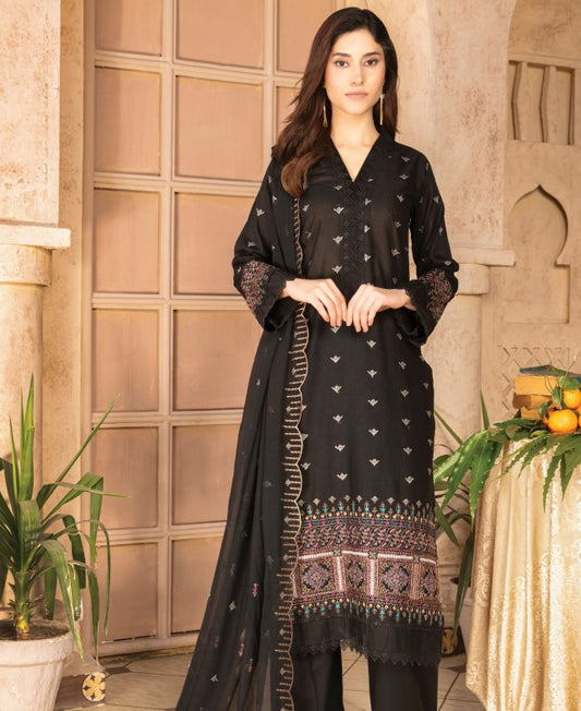 Abisha Shok Aday Emb Lawn-D05