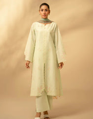 Zouj Chikankari Lawn-D05