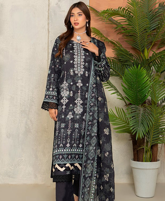 Sahibaan Emb Lawn-D05