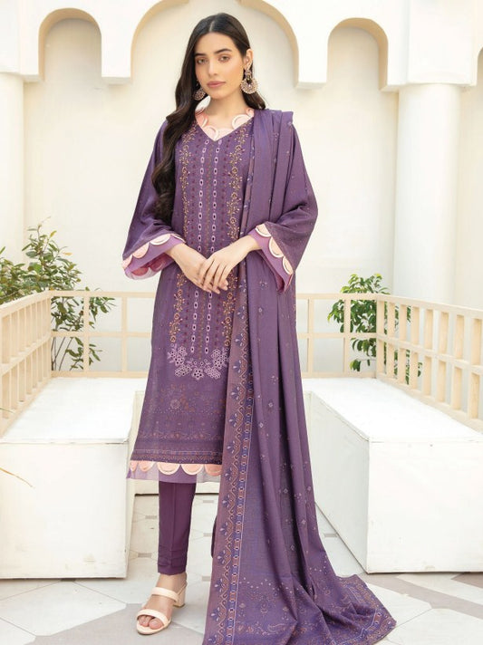 Abisha Emb Peach Winter-D06