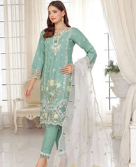 Payal Stitched Emb Fancy Lawn-D05