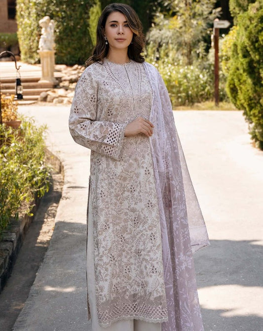 Afrozeh Damask Emb Lawn-D3A