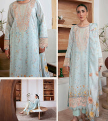 Aabyan Print Luxe Lawn-AP-05