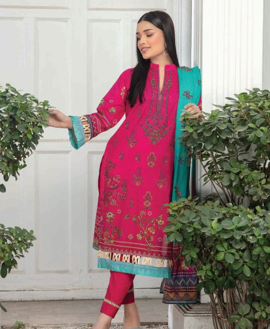 Chashni Embroidered Fancy Lawn-D05