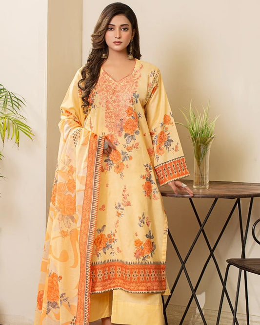 Rashid Tex Amani Emb Lawn-D9115