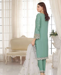 Payal Stitched Emb Fancy Lawn-D05