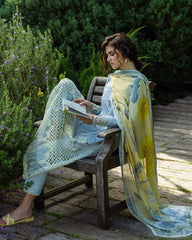 Mushq Solace Ombre Chikankari-D05