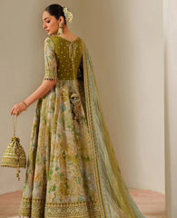 Alizeh Fluer Emb Printed Chiffon-CH-2195