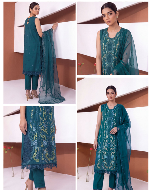 Soghat Nysa Chikankari Cambric-D05