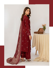 Abisha Mushq Emb Peach-D05