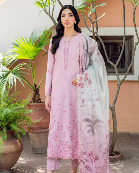 Zarif Nurah Textured Lawn-D06