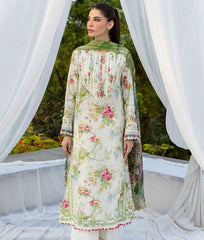 Elaf Prints With Chiffon Dupatta-D06A