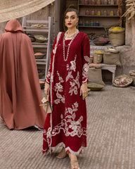 Crimson Tasawar Lawn-D6A