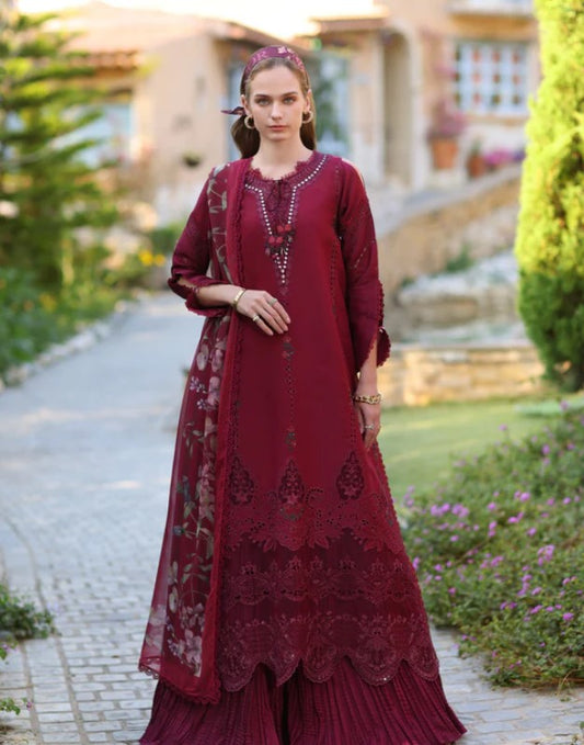 Noor Luxe Chikankaari-D6A