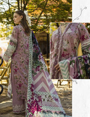 Elaf Print Chikankari Lawn-ELK-05B
