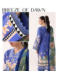Roheenaz Rosette Lawn-D06A