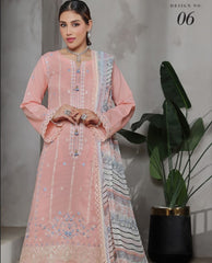 Soghat Jasmine Chikankari Lawn-D06