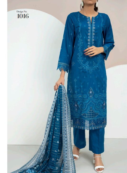 VS Anmol Emb Cambric-D1016