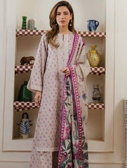 Cross Stitch Daily Wear Lawn-D06